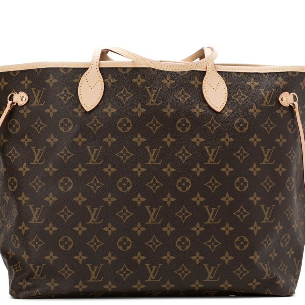 LOUIS VUITTON NEVERFULL MONOGRAM MM BROWN